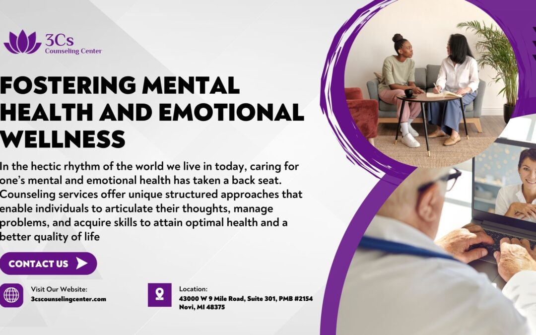 Fostering Mental Health and Emotional Wellness