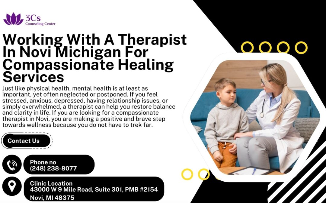 Working With A Therapist In Novi Michigan For Compassionate Healing Services
